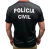 Camiseta Preta Polícia Civil - Manga Curta - Novo Dry Fit - comprar online