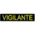Patch Bordado Fecho de Contato - Vigilante