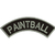Patch Bordado Fecho de Contato - Tarja Ombro Paintball
