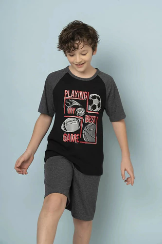 Pijama Infantil Nene Lencatex Verano Remera Short - 25930