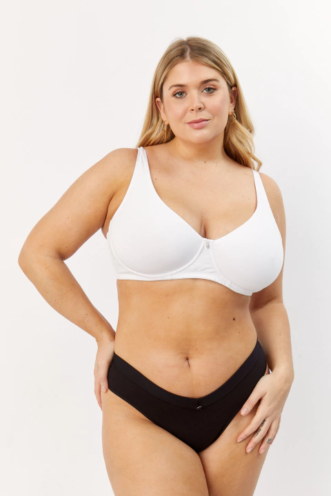 Bombacha vedetina alta 216-115 Basic Cotton Sweet Lady - comprar online