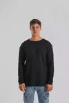 REMERA SWEATER WAFFLE MANGA LARGA - comprar online