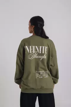 BUZO INFINITE CUELLO REDONDO OVERSIZE RUSTICO - comprar online