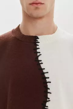 SWEATER HALF COMBINADO 1003 en internet