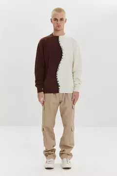 SWEATER HALF COMBINADO 1003 - tienda online