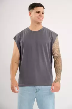MUSCULOSA SUDADERA LISA