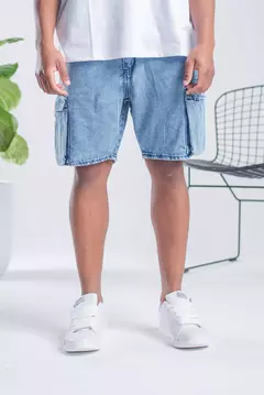 BERMUDA MOM JEAN CARGO NEW MENS BRAND - tienda online