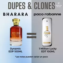 PERFUME BHARARA DYNAMIC EDP MASCULINO 100ml - heybro indumentaria y calzado