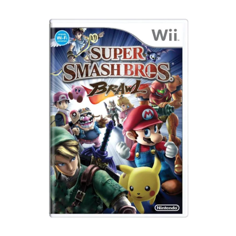 JOGO NINTENDO WII SUPER SMASH BROS: BRAWL