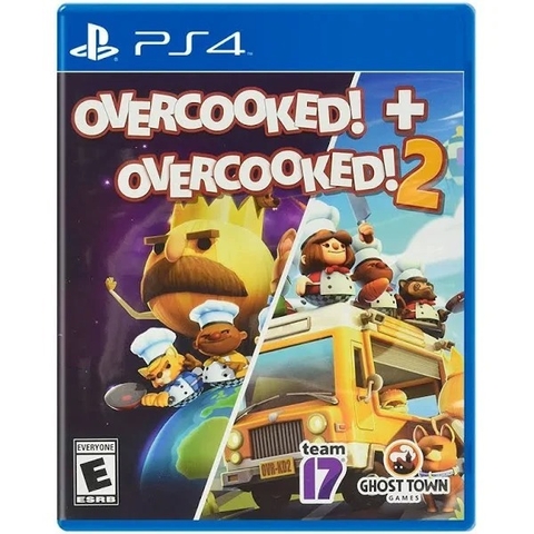 JOGO PS4 OVERCOOKED! + OVERCOOKED! 2