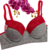 Sutiã Mescla - Sutiã com Bojo pala larga alça larga tecido com toque de Algodão - 3k lingerie
