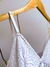 Imagem do KIT 2 Camisola MALU - Camisola estampada PLUS SIZE e REGULAR de liganete e renda forrada alça regulável verão leve