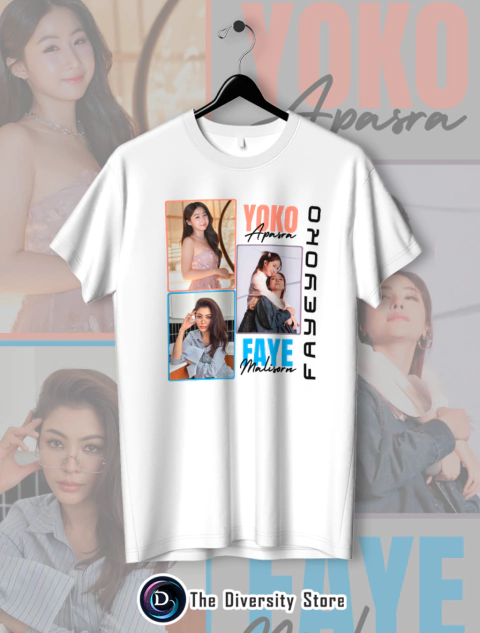 Camiseta FayeYoko 2.0 na internet