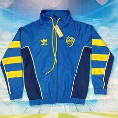 CAMPERA DE BOCA JUNIORS !! ESCUDO RETRO !!! CON BOLSILLOS !!