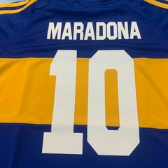 Imagen de CAMISETA DE BOCA JUNIORS TITULAR RETRO AÑO 1981 ! #10 MARADONA !!