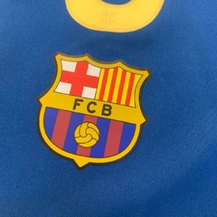 SHORT DE JUEGO BARCELONA 2012 JUGADOR #3 PIQUE CON SUSPENSOR - comprar online