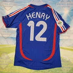 CAMISETA DE FRANCIA TITULAR ! WORLD CUP 2006 ! #12 HENRY ! - tienda online
