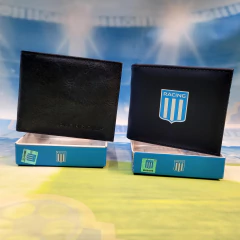 BILLETERA OFICIAL DE RACING !!! ESTAMPADA O GRABADA !!!