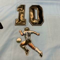 CAMISETA DEL PARTIDO HOMENAJE A MARADONA ! ÚNICA !! - FUTBOL STORE STAMP