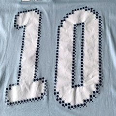 CAMISETA DE LA LAZIO 2008 ! #10 USADA POR MAURO ZARATE ! ÚNICA !! - FUTBOL STORE STAMP