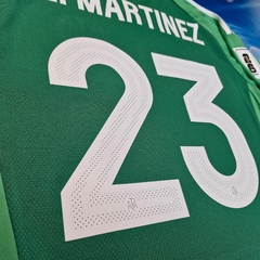 BUZO DE ARQUERO DE ARGENTINA ANIVERSARIO 50 AÑOS ! E. MARTINEZ ! PARCHES ELIMINATORIAS ! - FUTBOL STORE STAMP