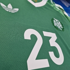 BUZO DE ARQUERO DE ARGENTINA ANIVERSARIO 50 AÑOS ! E. MARTINEZ ! PARCHES ELIMINATORIAS ! en internet