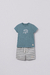 Conjunto Malha Sage Bebê Menino Bugbee