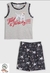 Pijama Masculino Regata e Bermuda Abrange