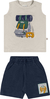 Conjunto Infantil Regata e Bermuda Angerô