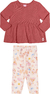 Conjunto de Bata e Legging Bebê Feminino