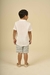 Conjunto de Bata em Algodão Texturizada e Bermuda em Sarja Ok & Friends - comprar online