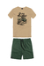Conjunto Infantil Camiseta e Bermuda Kig&Joe