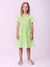 Vestido Infantil com Bolso Corta Vento Momi