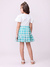 Conjunto de Blusa e Saia Xadrez Infantil Momi - comprar online