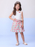 Conjunto Infantil Regata e Saia Cerejinhas Momi