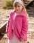 Casaco Infantil Pelo Rosa Momi - comprar online