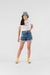 Bermuda Jeans Juvenil Feminina Sun Place