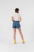 Bermuda Jeans Juvenil Feminina Sun Place na internet