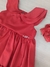 Vestido Festa Vermelho Cetim Gabriela Aquarela na internet