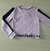 Blusa Cropped Manga Longa Lilás Feminina Infanti - Bzzum Kids e Teens