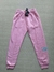 Calça Moletom Jogger Peluciado Rosa