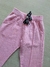 Calça Moletom Jogger Peluciado Rosa - comprar online