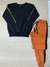 Conjunto Moletom Bicolor Menino Inverno