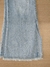 Calça Wide Leg Jeans Cristais Infantil Gabriela Aquarela - loja online