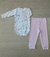 Conjunto de Body Manga Longa e Mijão bebê Masculino na internet