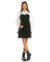 Vestido Festa Brilho Preto Pinkx