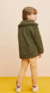 Casaco Verde Militar Pelo Momi - Bzzum Kids e Teens