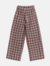 Calça Wide Leg Xadrez I am Authoria - loja online