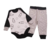 Conjunto de Calça e Body Bebê
