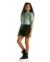 Short em Sarja com Costuras Verde Neon Teen Pinkx